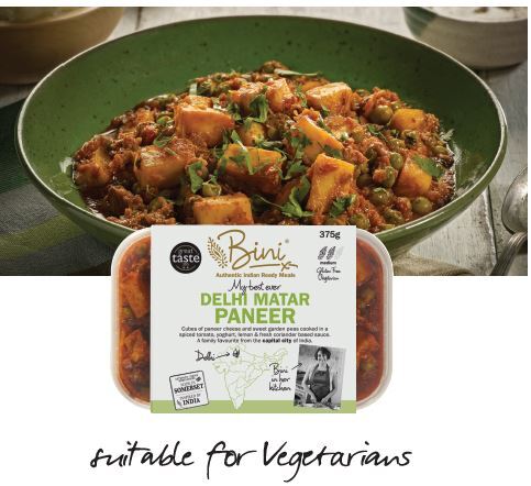 Delhi Matar Paneer Curry